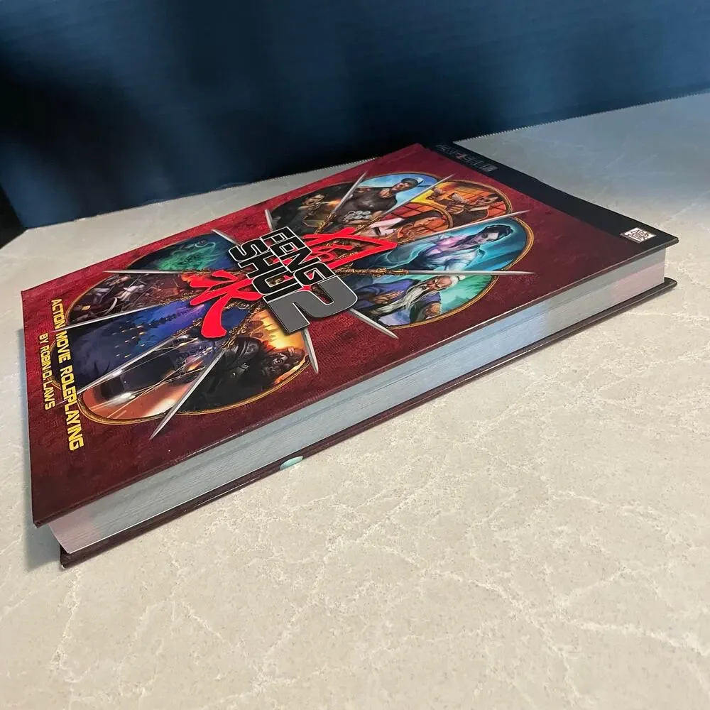 Feng Shui 2 RPG core rule Action Movie Roleplaying 2015 Hardback Robin D. Laws